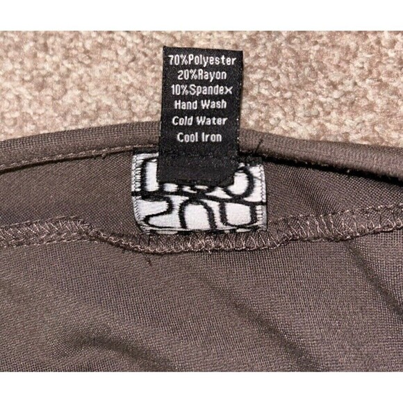 Clara Sun Woo Open Draped Cardigan Jacket Lagenlook Brown Tan Medium - Picture 6 of 7